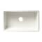 Alfi Brand White 30 inch x 18 inch Fireclay Undermount / Drop In Fireclay Kitchen Sink ABF3018UD-W - alternate 3